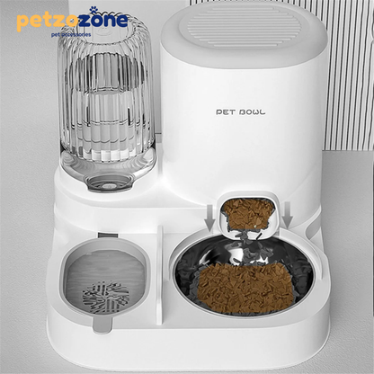 Petzozone™PetHydrate Automatic Cat Bowl & Water Fountain