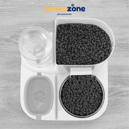 Petzozone™PetHydrate Automatic Cat Bowl & Water Fountain