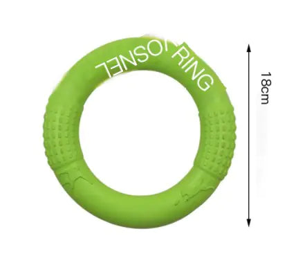 Petzozone™ Durable Dog Training & Play Tension Ring – EVA Material