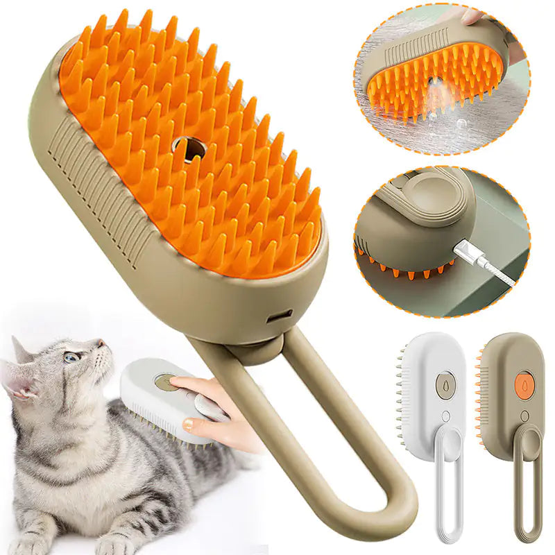 Petzozone™Cat Steam Brush