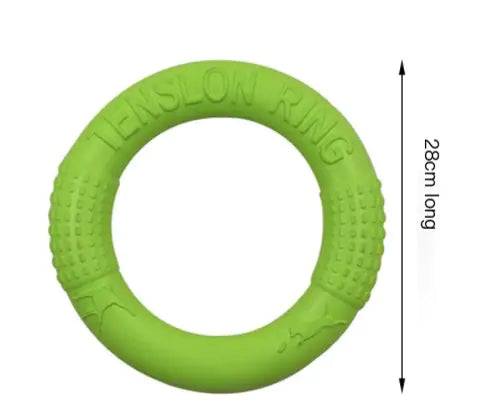 Petzozone™ Durable Dog Training & Play Tension Ring – EVA Material