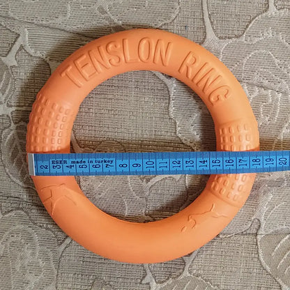 Petzozone™ Durable Dog Training & Play Tension Ring – EVA Material